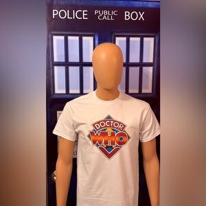 Classic Doctor Who T-Shirt NEW *Multiple colors available* vintage 4th Baker